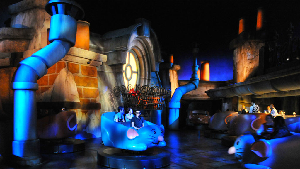 La atrqacción Remy's Ratatouille Adventure de Disney Hollywood Studios en Disneyland París (Foto: Disney)