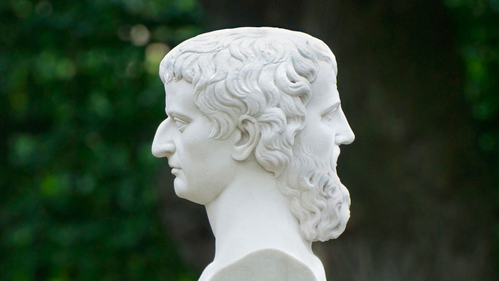 Jano, dios romano que da nombre al mes de enero