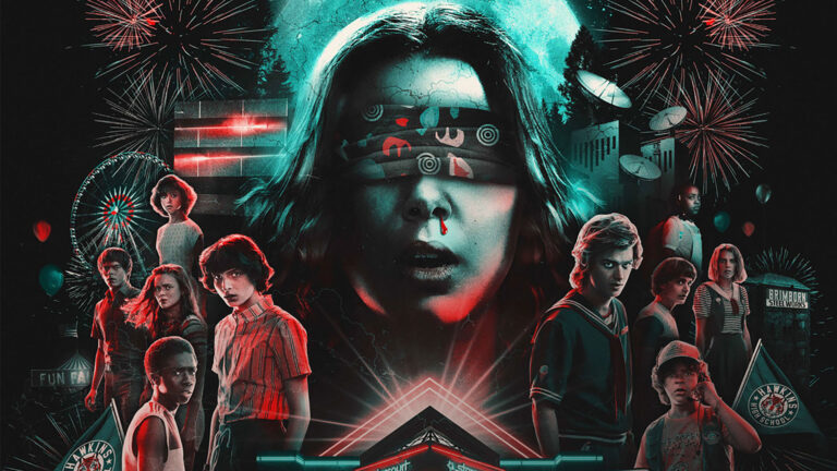 'Stranger Things: The Drive-Into Experience' | Arte promocional | Promo Art (Foto/Source: Netflix)