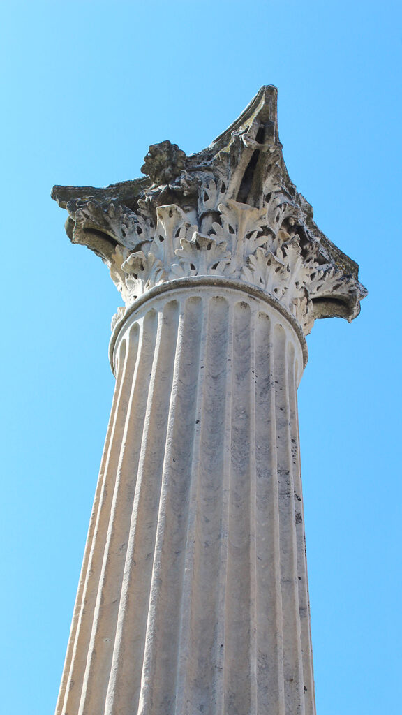 Columna en Pompeya | Column in Pompeii