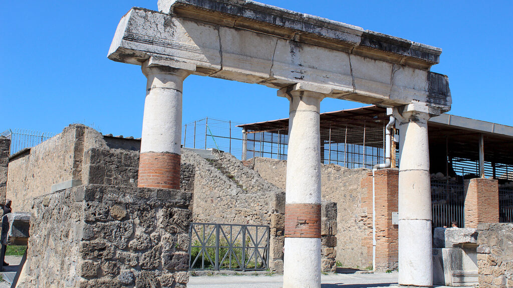 Columnas en Pompeya | Columns in Pompeii