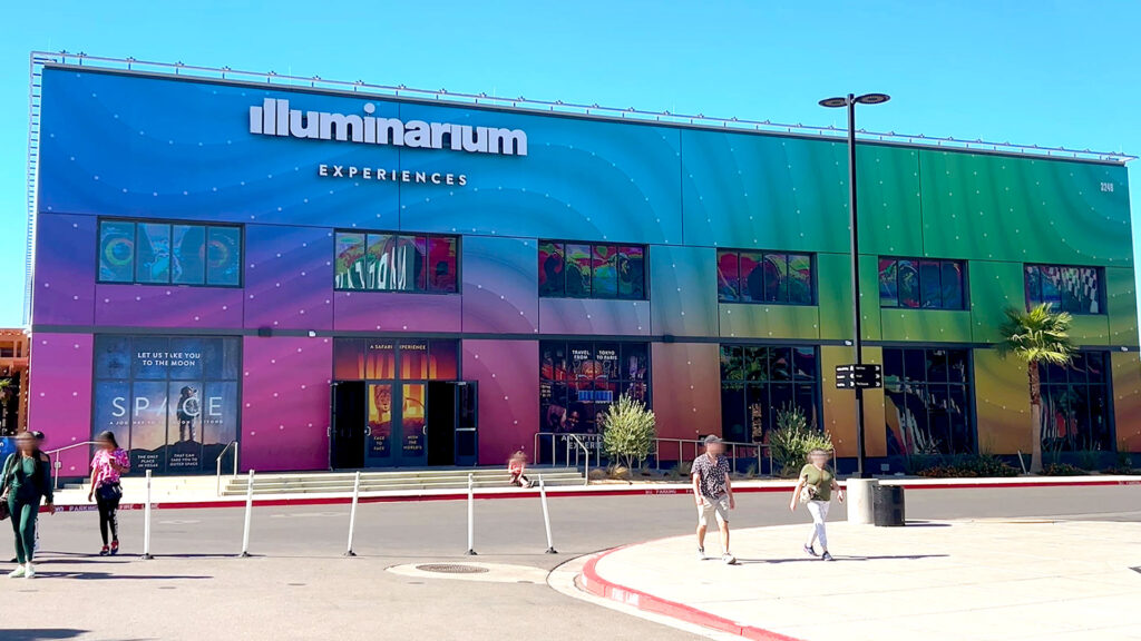 Almacén de Illuminarium Experiences en AREA15 | Illuminarium Experiences warehouse at AREA15