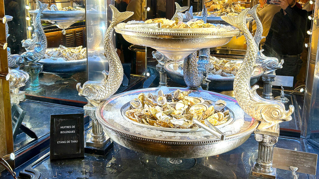 Ostras en Les Grands Buffets | Les Grands Buffets oysters