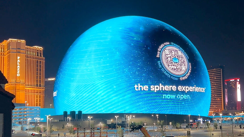 The Sphere Experience QR
