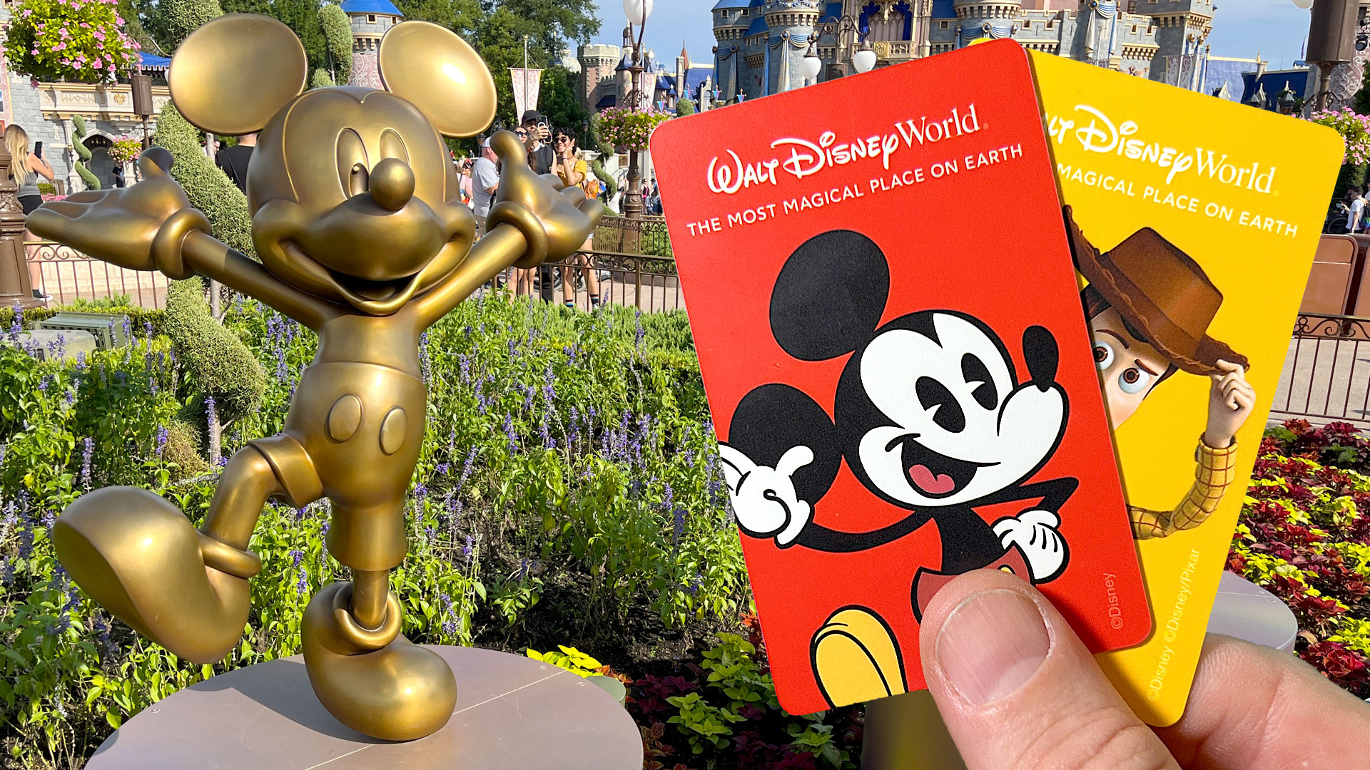 Ticket Mágico Disney: Visita los cuatro parques de Orlando y ahorra