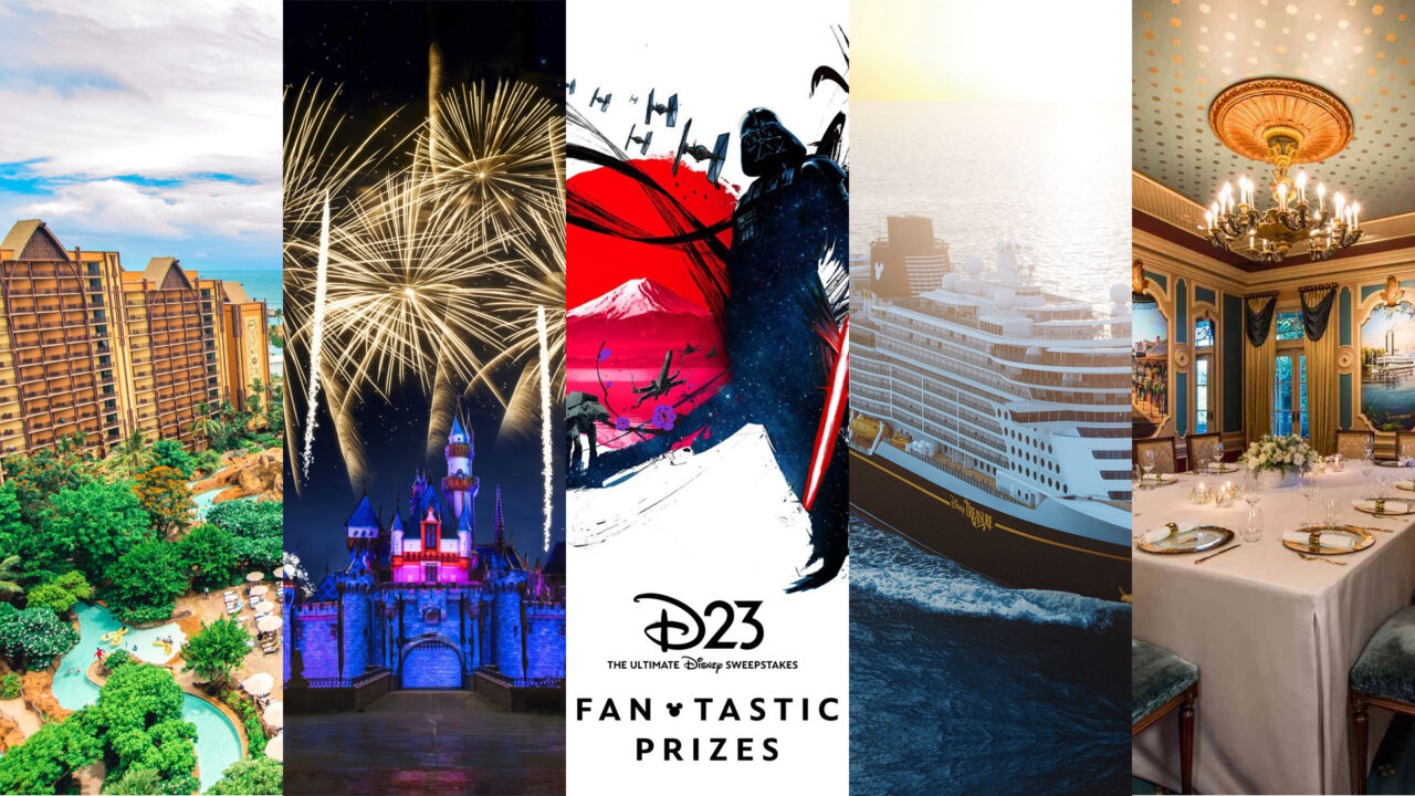 D23: The Ultimate Disney Sweepstakes – FANtastic Prizes