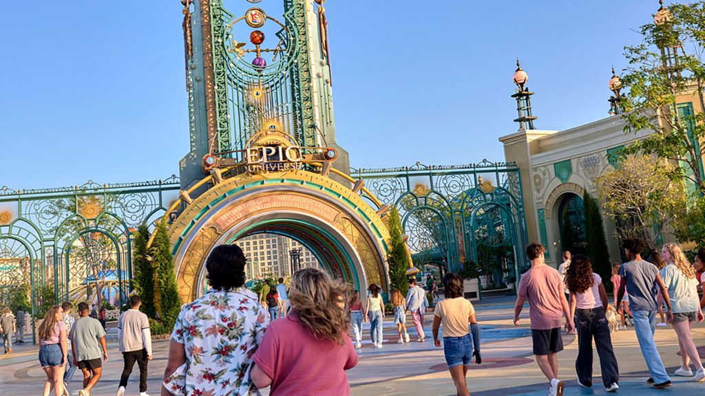 Entrada a Universal Epic Universe | Universal Epic Universe Entrance